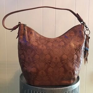 Brown Hobo Bag by the sak